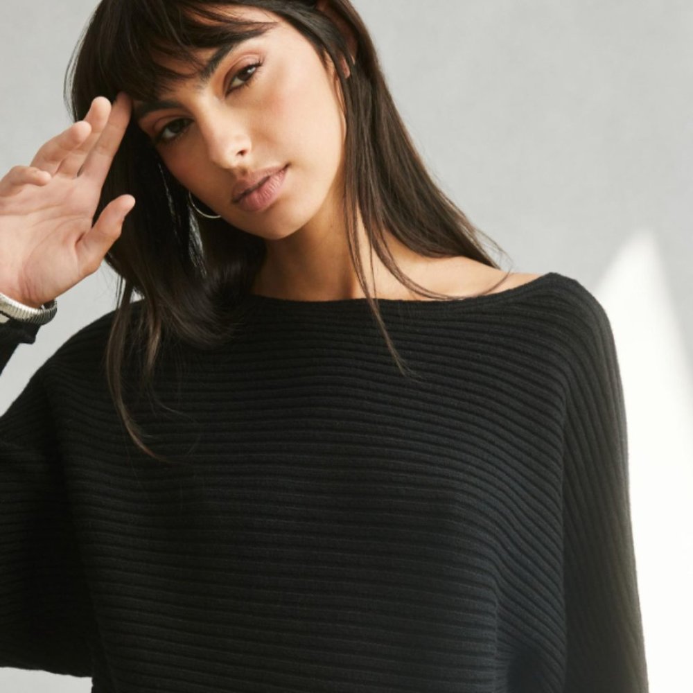 Anthropologie -  Ribbed Pullover Sweater